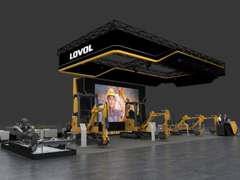 LOVOL Heavy Industry makes a strong appearance at the French Construction Machinery Exhibition with its star products in Paris!